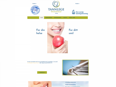 tannlege-grong.no snapshot