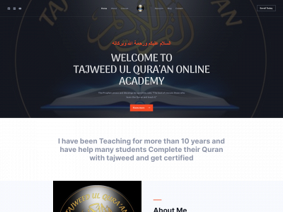 tajweed-ul-quraan.com snapshot