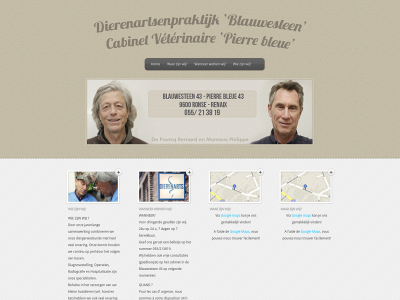 dierenartsinronse.be snapshot