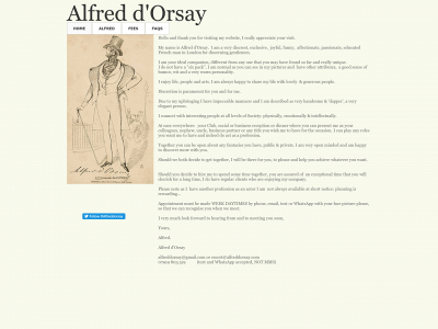 alfreddorsay.com snapshot
