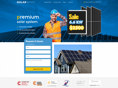 solarwave.com.au snapshot