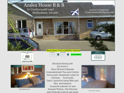 azaleahouse-bedandbreakfast.co.uk snapshot