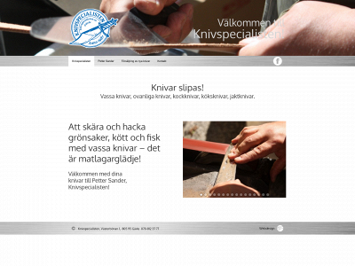 knivspecialisten.se snapshot