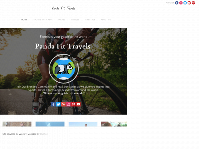 pandafittravels.com snapshot
