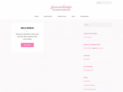jgraumdesign.de snapshot