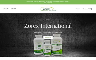 zorex.com snapshot