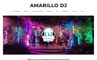 www.amarilloweddingdj.com snapshot