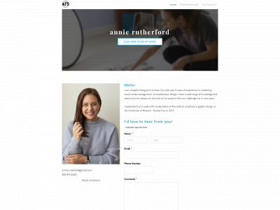 www.anniesteinert.com snapshot