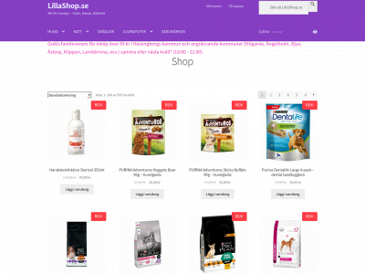 lillashop.se snapshot