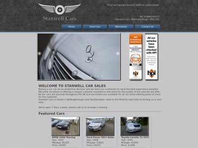 stanwellcars.co.uk snapshot