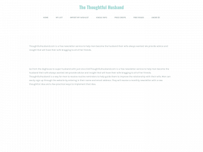 www.thethoughtfulhusband.club snapshot