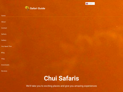 chuisafaris.com snapshot