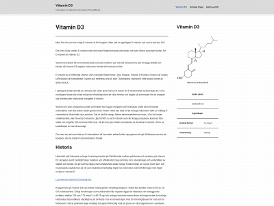 d3-vitamin.se snapshot
