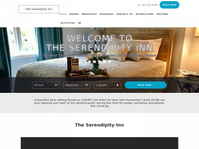 theserendipityinn.com snapshot