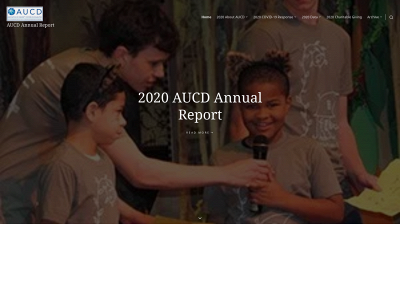 aucdannualreport.org snapshot