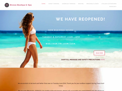 bronzeboutiquenyc.com snapshot