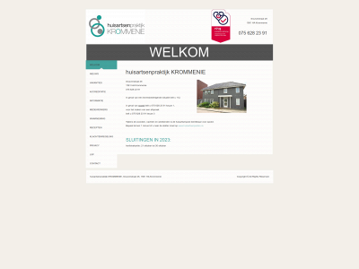 huisartsenpraktijkkrommenie.nl snapshot