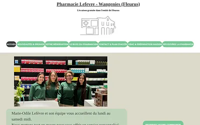 pharmacielefevre.be snapshot
