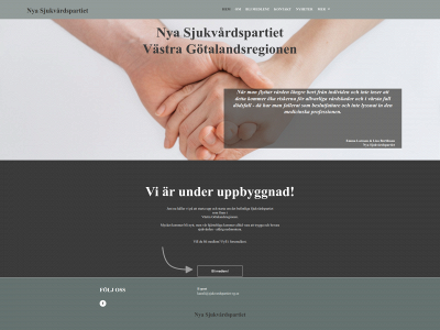 sjukvardspartiet-vg.se snapshot