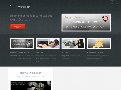 speedyserrure.be snapshot