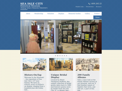 seaislemuseum.com snapshot