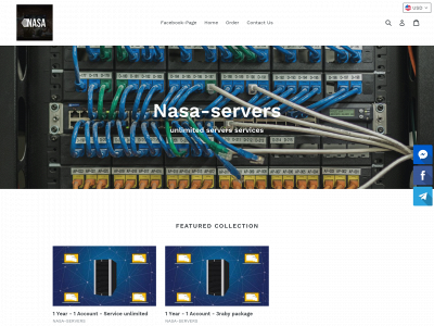 nasaservers.com snapshot