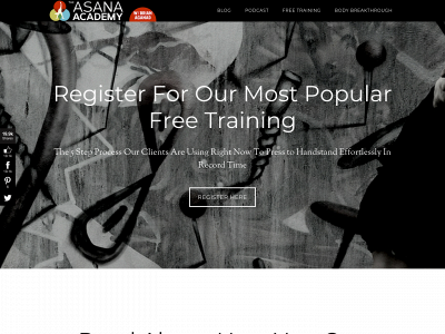 theasanaacademy.com snapshot
