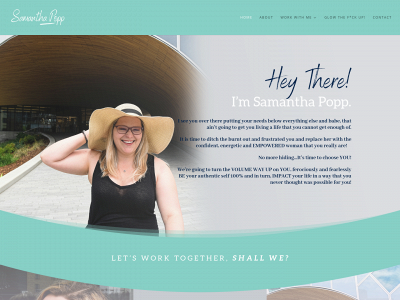 samanthapoppcoaching.com snapshot