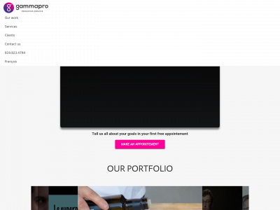 gammapro.ca snapshot