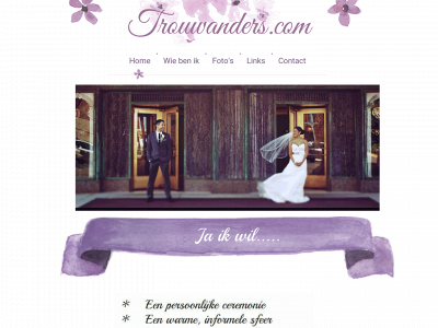 trouwanders.com snapshot