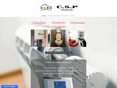 csp-chauffage.weebly.com snapshot