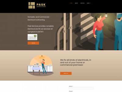 paskservices.com snapshot