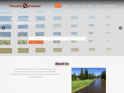 thelandinvestor.us snapshot