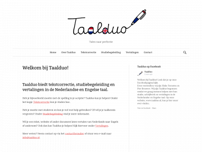 taalduo.nl snapshot