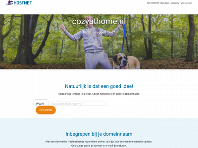 cozyathome.nl snapshot