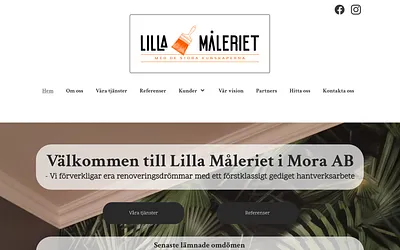 lillamaleriet.se snapshot