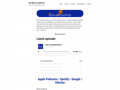 thebadpod.com snapshot