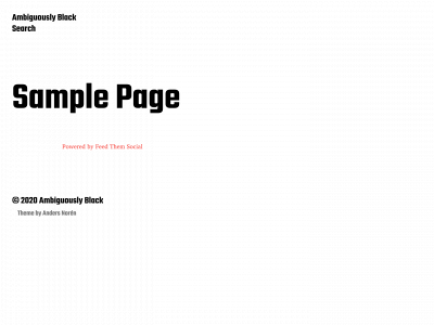 ambiguouslyblack.org snapshot
