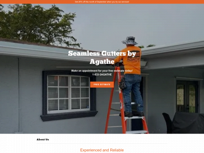 agatheconstruction.com snapshot