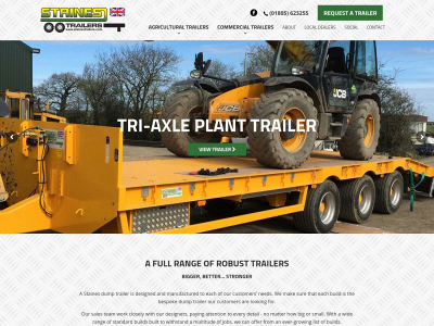 stainestrailers.com snapshot
