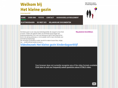 hetkleinegezin.com snapshot