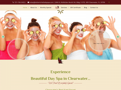 bellamichelledayspa.com snapshot