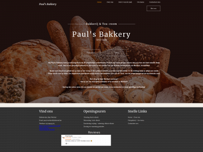 paulsbakkery.be snapshot