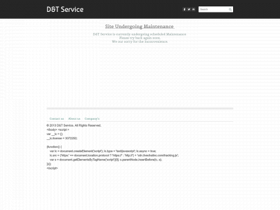 dandtservice.co.uk snapshot