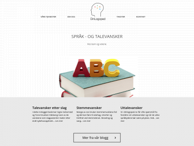 dinlogoped.no snapshot