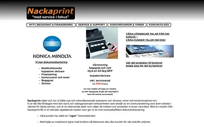 nackaprint.se snapshot