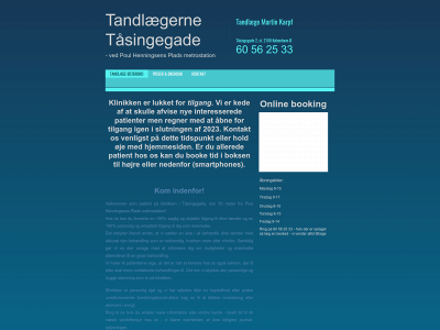bedretandpleje.dk snapshot