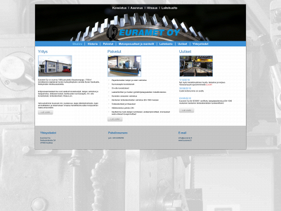 euramet.fi snapshot