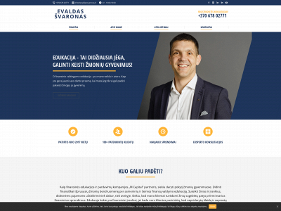 evaldassvaronas.lt snapshot