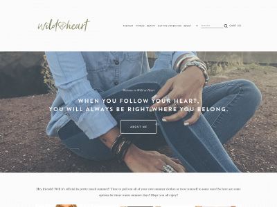 wildatheartblog.com snapshot